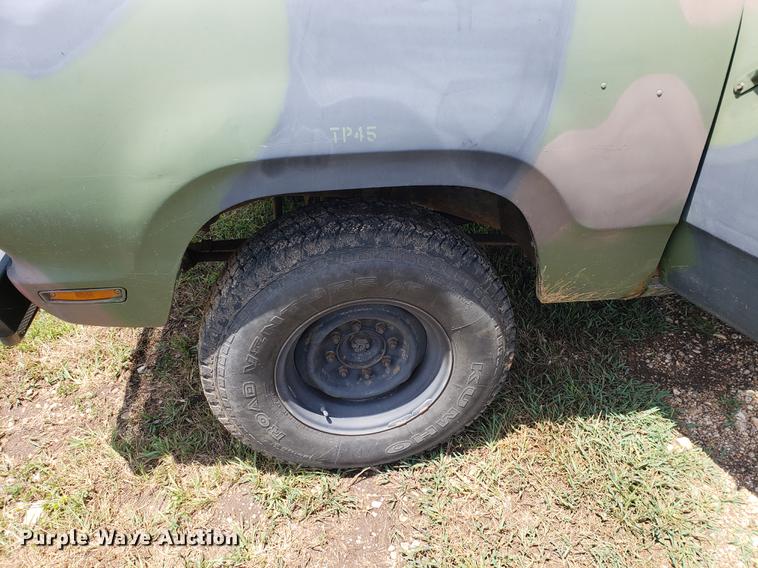 image for item EF9792 1976 Dodge M882 Power Wagon