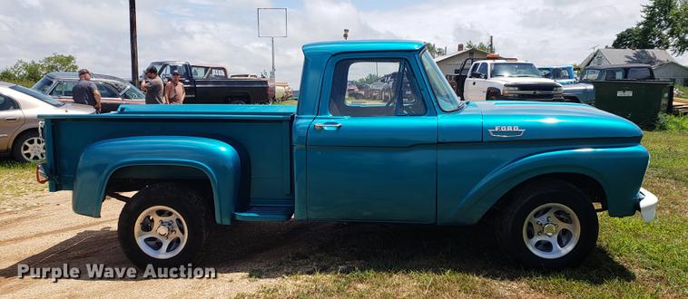 image for item EF9793 1963 Ford F100 pickup truck