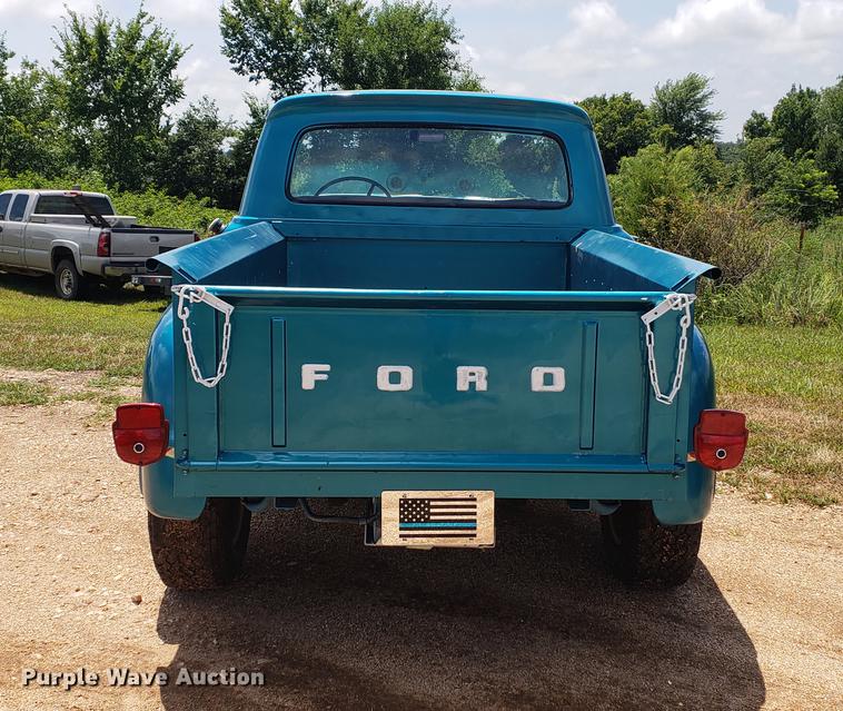 image for item EF9793 1963 Ford F100 pickup truck