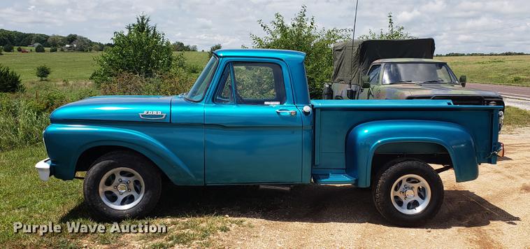 image for item EF9793 1963 Ford F100 pickup truck