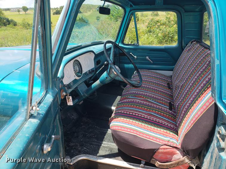 image for item EF9793 1963 Ford F100 pickup truck