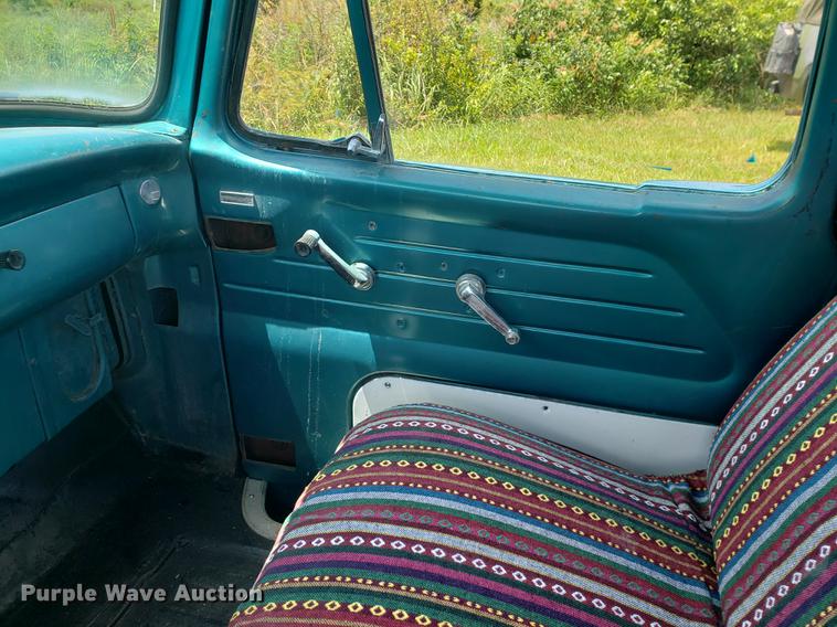 image for item EF9793 1963 Ford F100 pickup truck