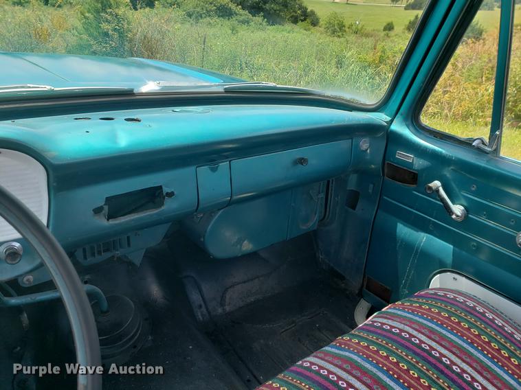 image for item EF9793 1963 Ford F100 pickup truck