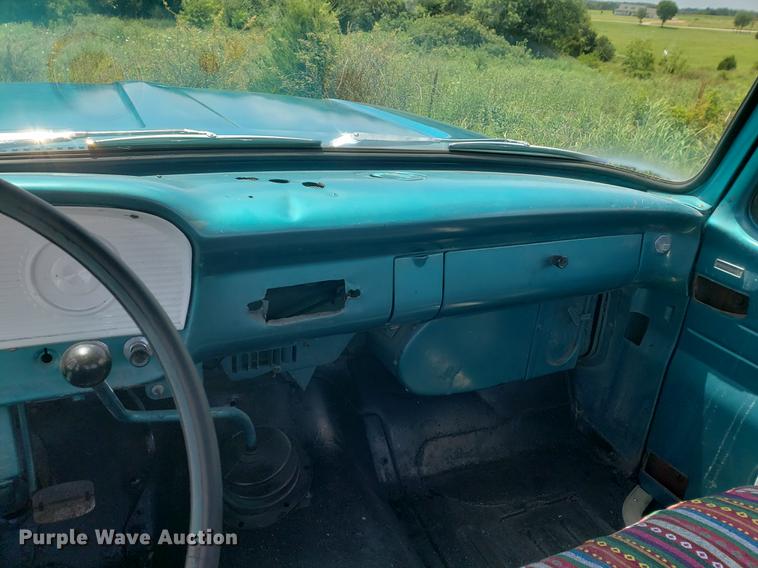 image for item EF9793 1963 Ford F100 pickup truck