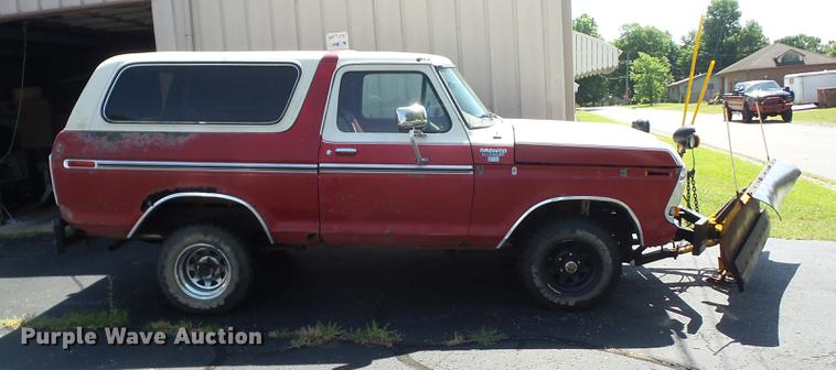 image for item EI9850 1978 Ford Bronco Ranger XLT SUV