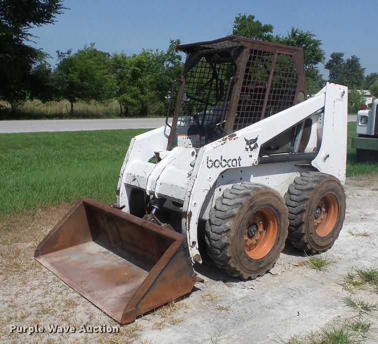 image for item EI9856 1995 Bobcat 853 skid steer