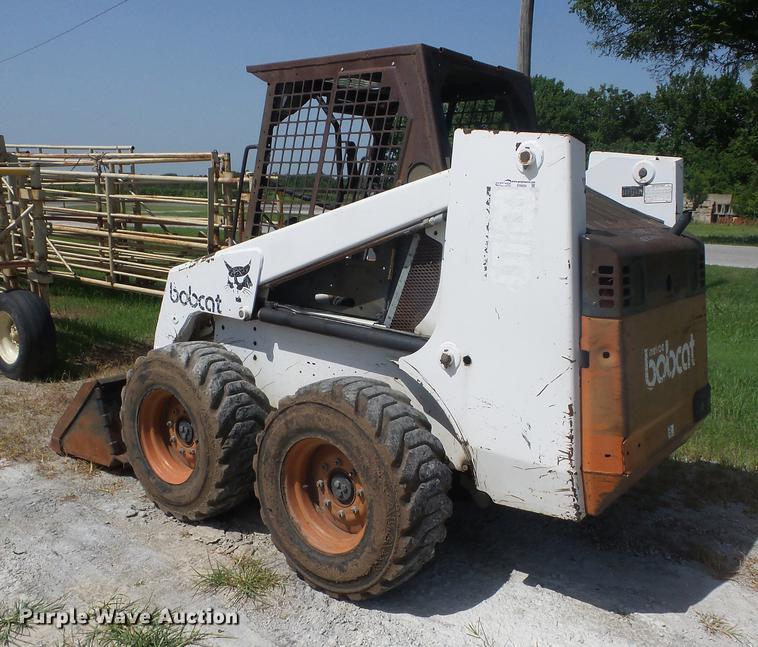image for item EI9856 1995 Bobcat 853 skid steer