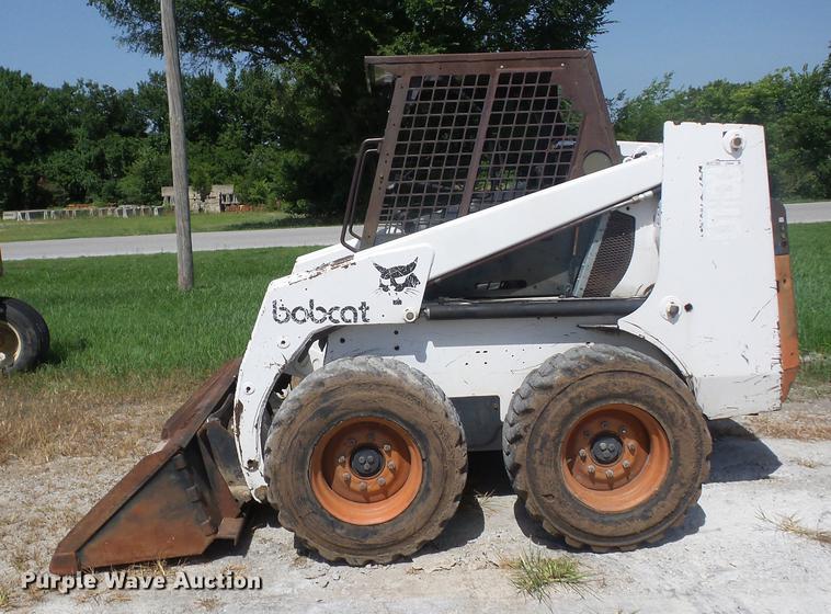 image for item EI9856 1995 Bobcat 853 skid steer