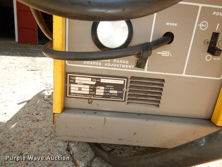 image for item EK9382 Esab Migmaster 250 wire feed welder