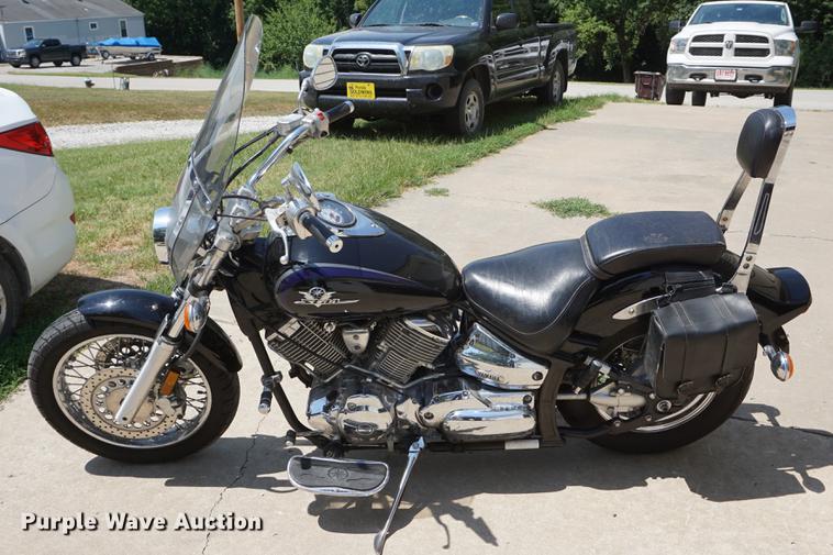 image for item ES9870 2003 Yamaha V-Star 1100 Custom motorcycle