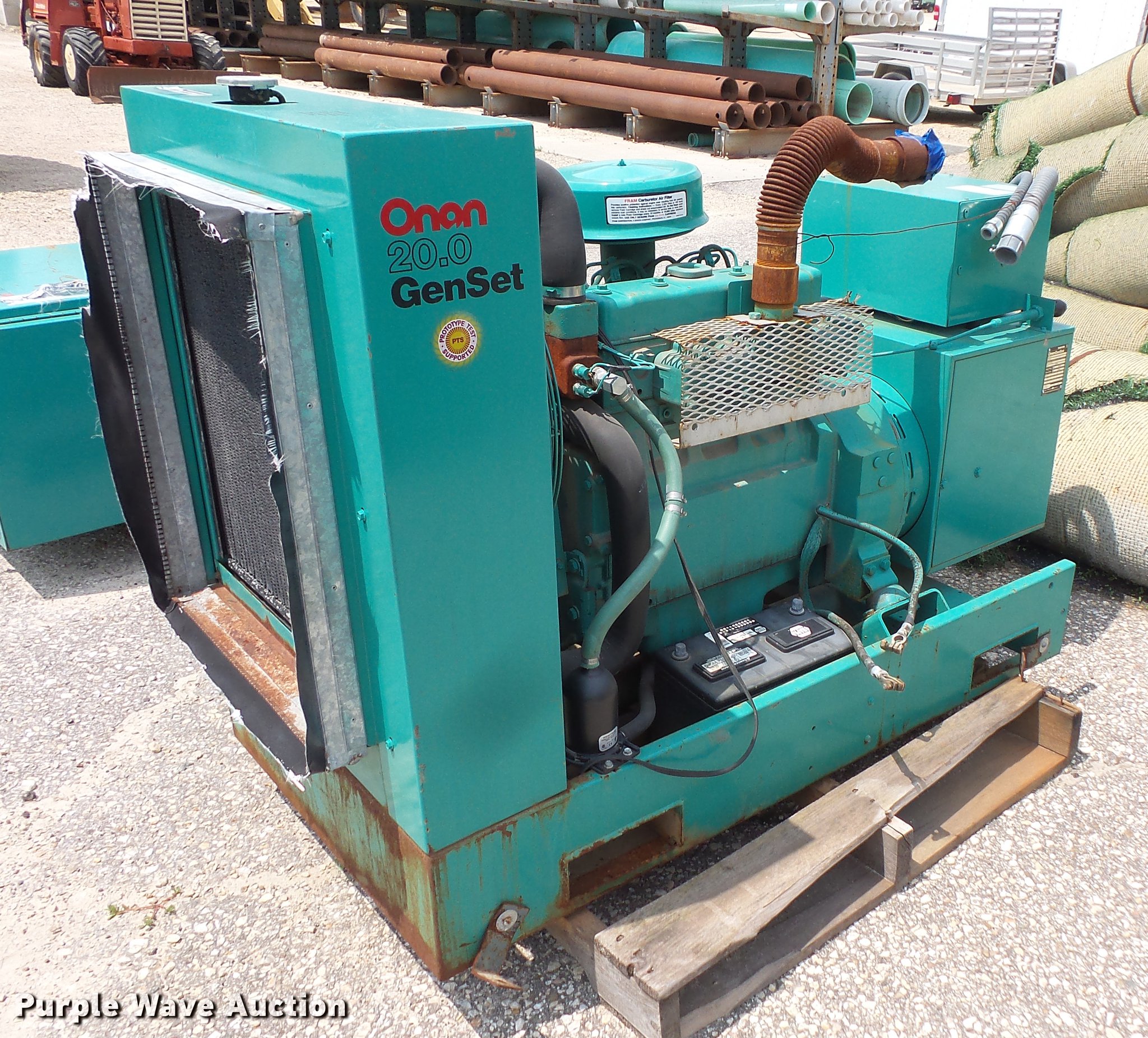 Onan 20.0DL43R/28340D generator in Rochester, MN Item DV9390 sold
