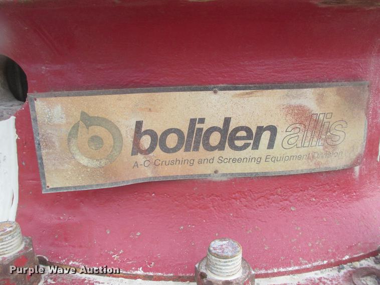 image for item DA8259 1988 Boliden Allis 600 cone crusher