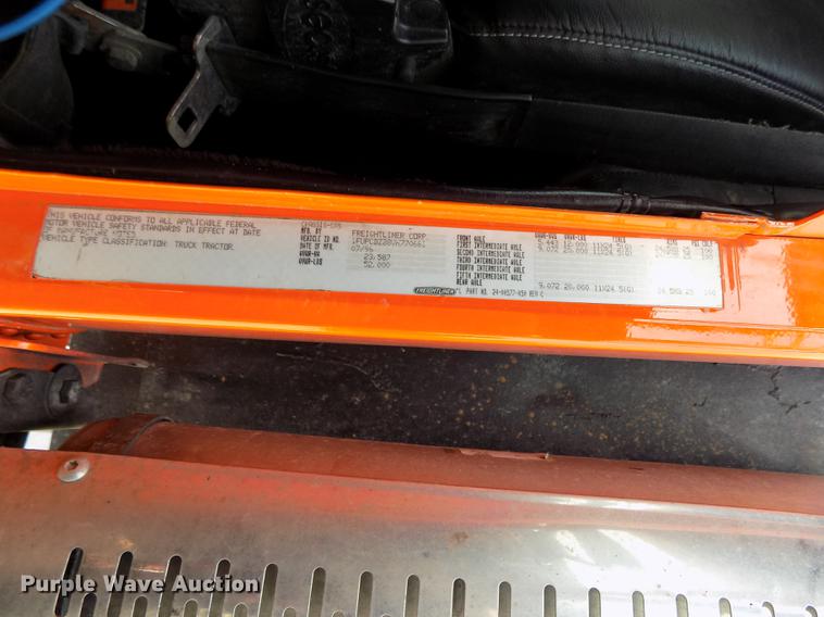 image for item DB8684 1997 Freightliner FLD120 Classic dump truck