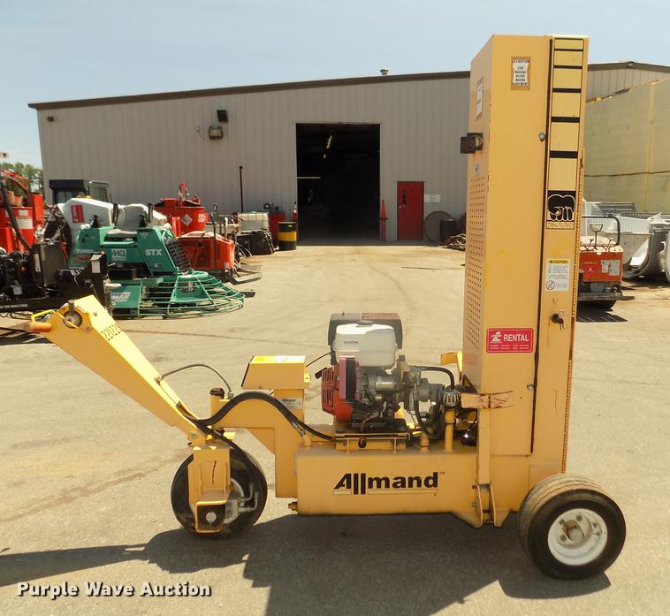 image for item DB8686 2011 Allmand EZ650 drop hammer and trailer