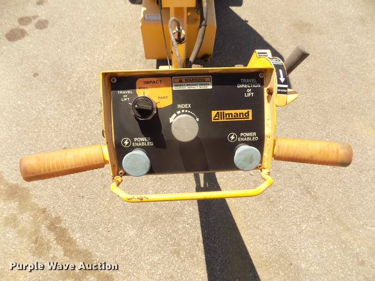 image for item DB8686 2011 Allmand EZ650 drop hammer and trailer