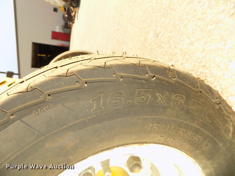 image for item DB8686 2011 Allmand EZ650 drop hammer and trailer