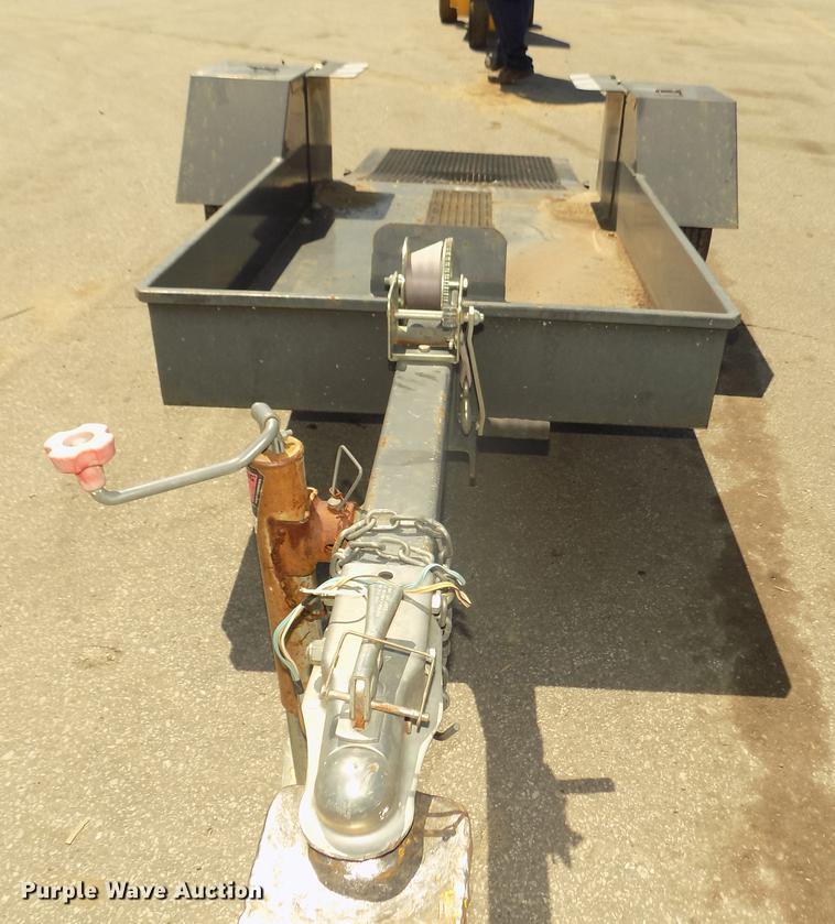 image for item DB8686 2011 Allmand EZ650 drop hammer and trailer