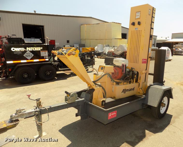 image for item DB8686 2011 Allmand EZ650 drop hammer and trailer