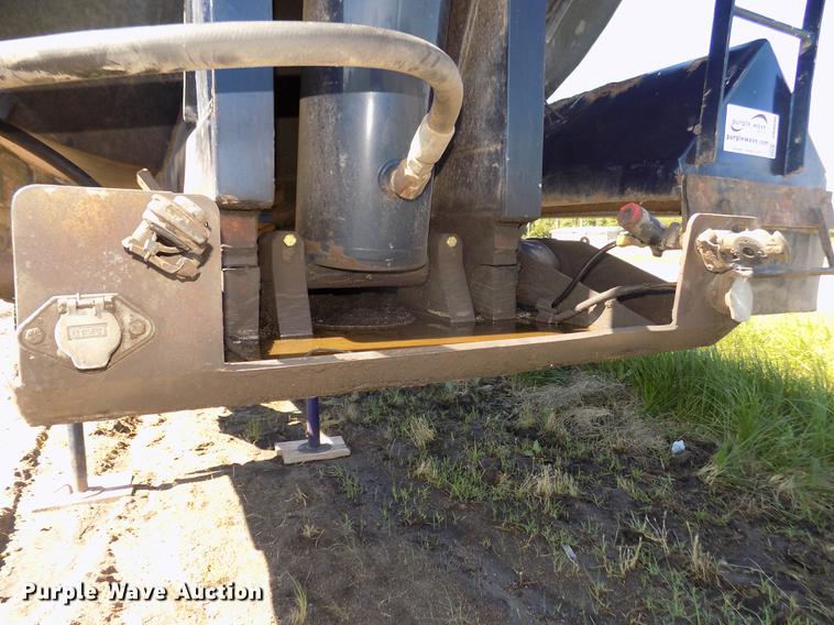 image for item DB8690 1999 Western STR26401 barrel bed end dump trailer