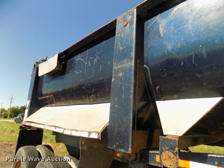 image for item DB8690 1999 Western STR26401 barrel bed end dump trailer