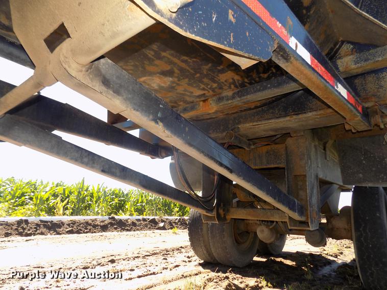 image for item DB8690 1999 Western STR26401 barrel bed end dump trailer