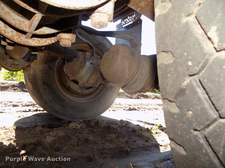 image for item DB8690 1999 Western STR26401 barrel bed end dump trailer