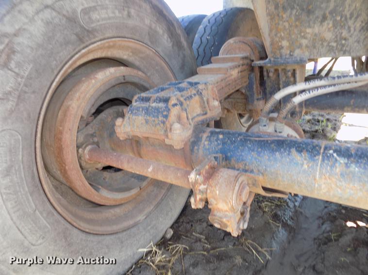 image for item DB8690 1999 Western STR26401 barrel bed end dump trailer