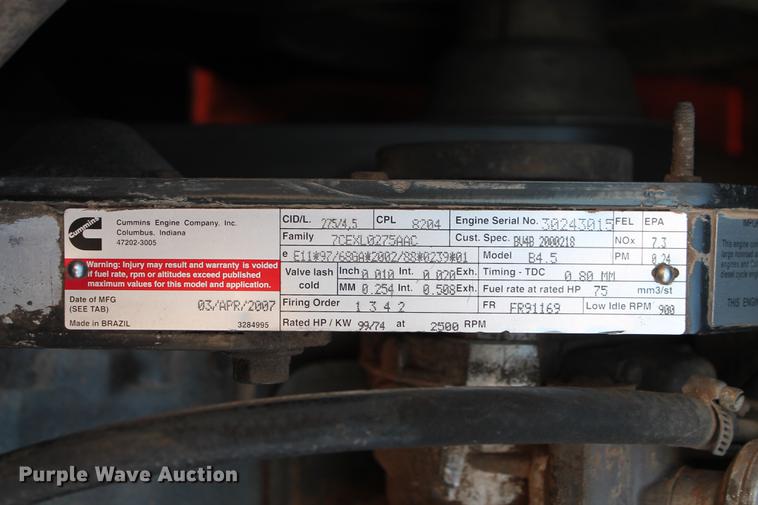 image for item DD4988 2007 SkyTrak 6036 telehandler