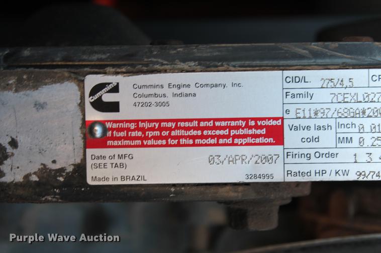 image for item DD4988 2007 SkyTrak 6036 telehandler