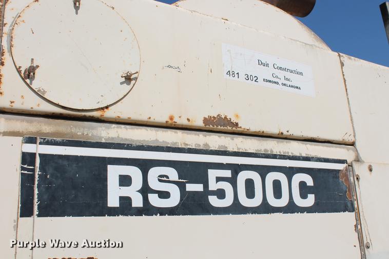 image for item DD4992 2001 CMI RS-500C reclaimer/stabilizer