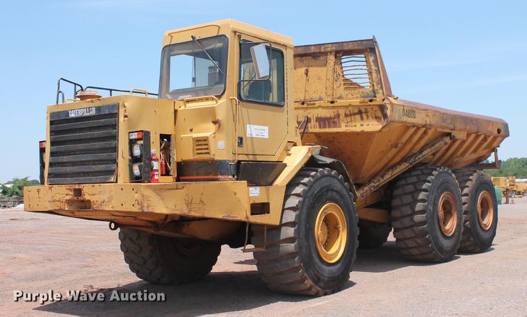 image for item DD5226 1993 Caterpillar D400D articulated haul truck