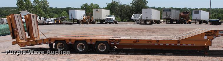 image for item DD5228 2006 Trail Boss 50T drop deck equipment trailer