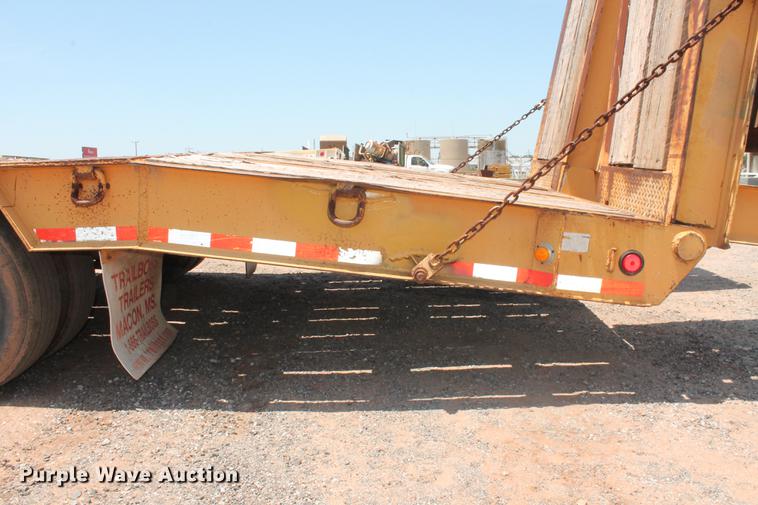 image for item DD5228 2006 Trail Boss 50T drop deck equipment trailer