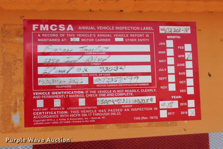 image for item DD5228 2006 Trail Boss 50T drop deck equipment trailer