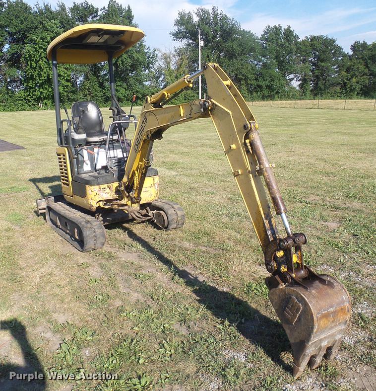 image for item DD8628 2007 Komatsu PC18MR-2 mini excavator