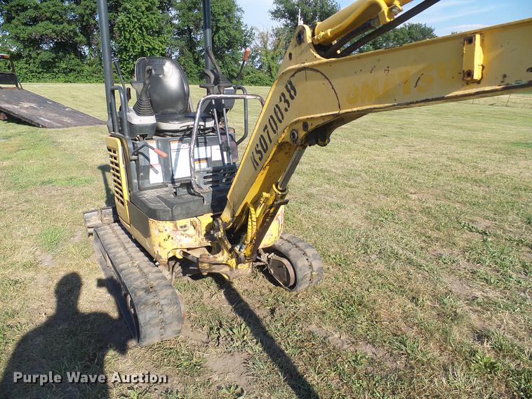 image for item DD8628 2007 Komatsu PC18MR-2 mini excavator
