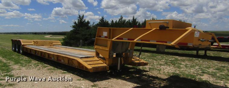image for item DD8825 1984 Witco Challenger RG50 lowboy equipment trailer