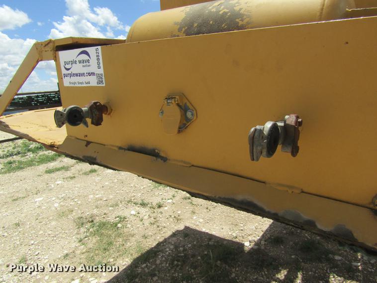 image for item DD8825 1984 Witco Challenger RG50 lowboy equipment trailer