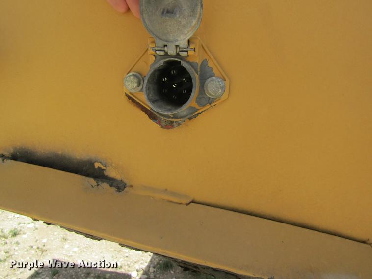 image for item DD8825 1984 Witco Challenger RG50 lowboy equipment trailer