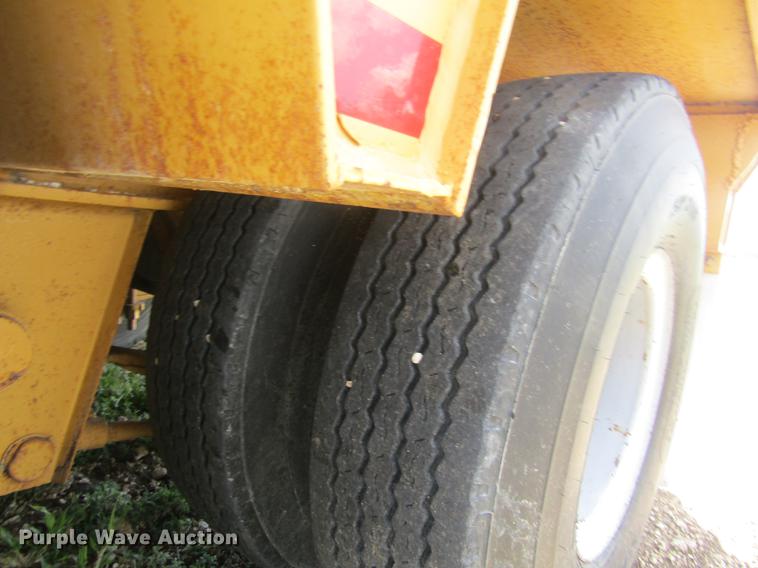 image for item DD8825 1984 Witco Challenger RG50 lowboy equipment trailer