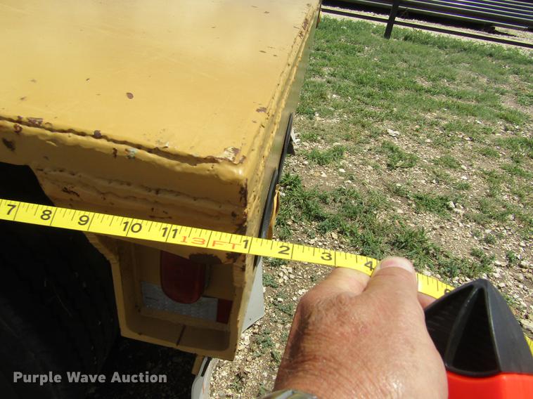 image for item DD8825 1984 Witco Challenger RG50 lowboy equipment trailer