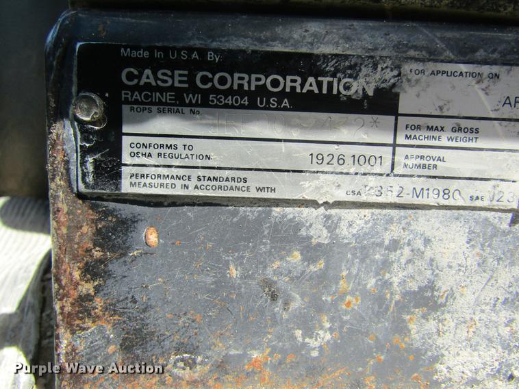 image for item DD8827 1998 Case 821B wheel loader