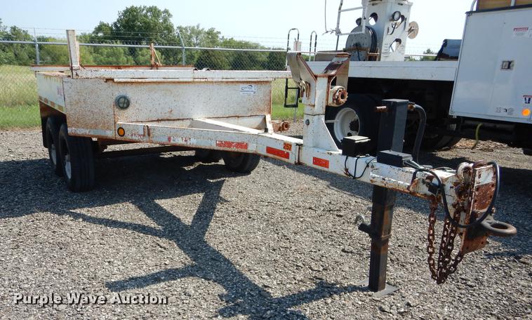 image for item DE1798 1991 C-14 pole trailer
