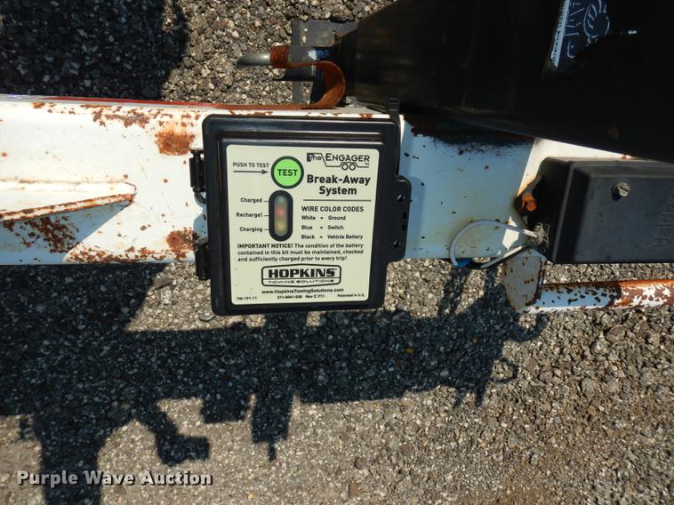 image for item DE1798 1991 C-14 pole trailer