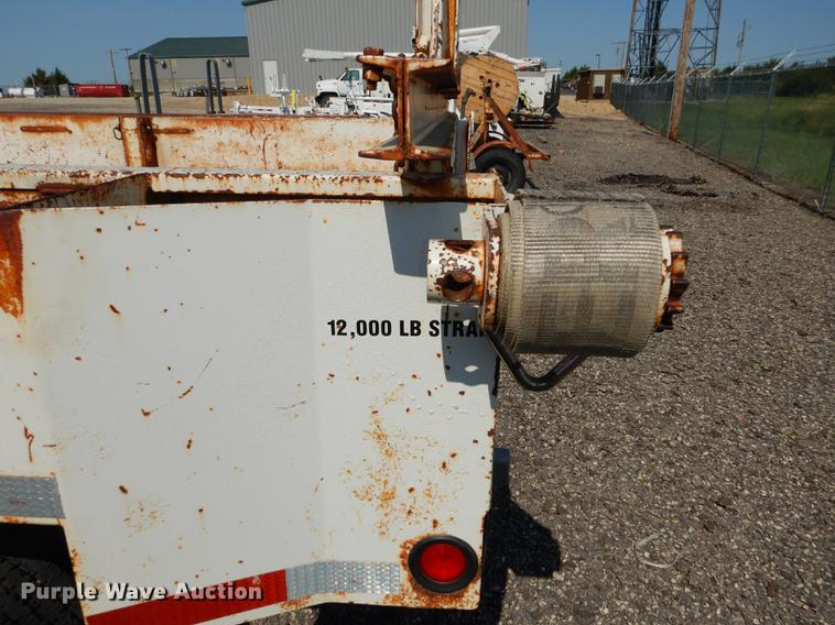 image for item DE1798 1991 C-14 pole trailer