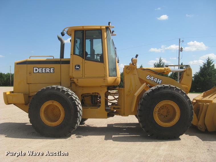 image for item DE2953 1999 John Deere 644H wheel loader