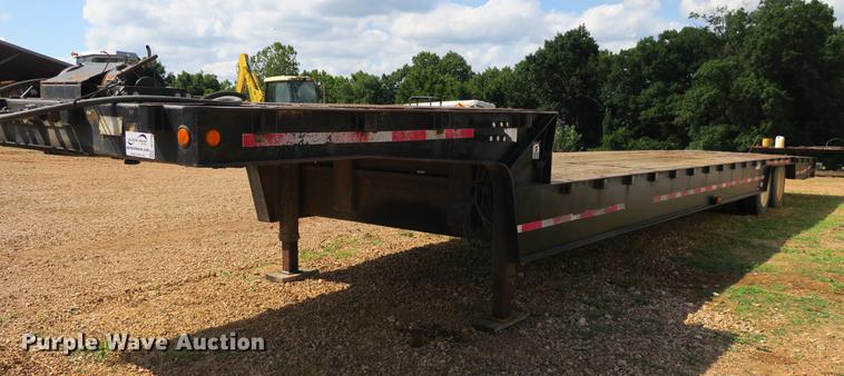 image for item DE3756 1997 Trail King TK70HT-482 drop deck equipment trailer