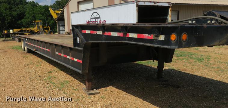 image for item DE3756 1997 Trail King TK70HT-482 drop deck equipment trailer