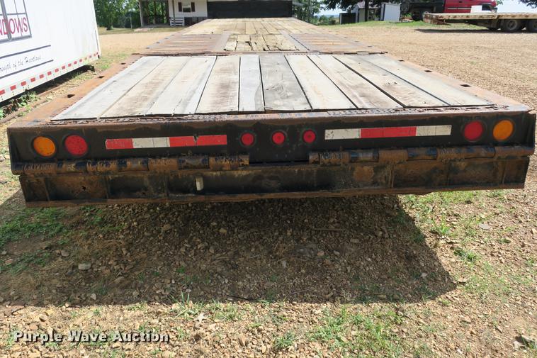 image for item DE3756 1997 Trail King TK70HT-482 drop deck equipment trailer