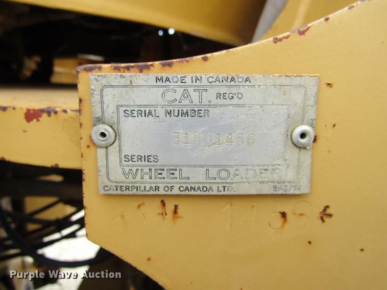 image for item DF3827 1983 Caterpillar 950B wheel loader